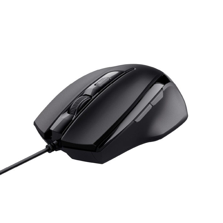 Mouse - Trust Voca - Confortevole a Filo