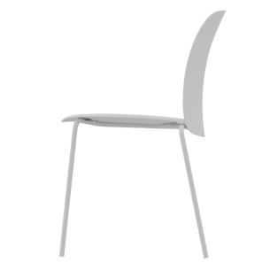 Sedia Mentha in Tecnopolimero - Bianco - h45 cm 2