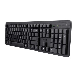 Tastiera IT - Trust Ody II - Wireless Silent - Nero