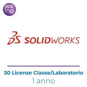 SOLIDWORKS EDU Edition Network Package - Pacchetto con 30 Utenti in Classe/Laboratorio - Abbonamento 1 Anno