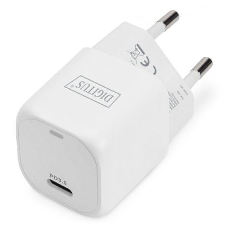 Mini Adattatore di Ricarica USB C - 20 W - Bianco