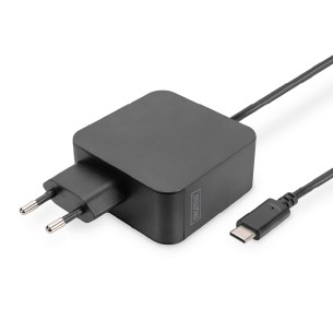 Caricatore per Notebook USB C - 65 W - con Cavo - Nero