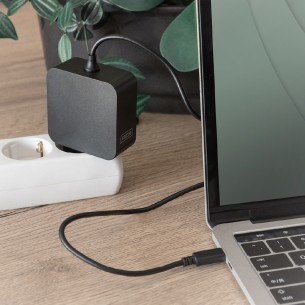 Caricatore per Notebook USB C - 65 W - con Cavo - Nero 2