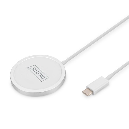 Pad di Ricarica Wireless - Magnetico - 15 W - per Smartphone Apple Iphone 12/13 - Bianco