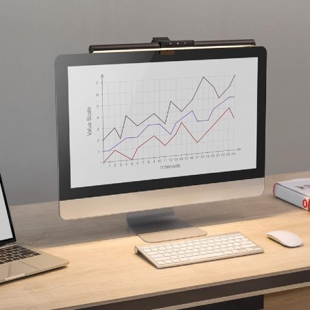 Lampada a Led - per Monitor - con Clip