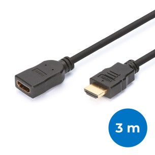 Cavo Prolunga HDMI - Maschio/Femmina - 3 m - Nero