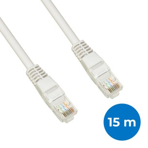 Cavo di Rete - UTP Cat. 5E - Non Schermato - 15 m - Grigio