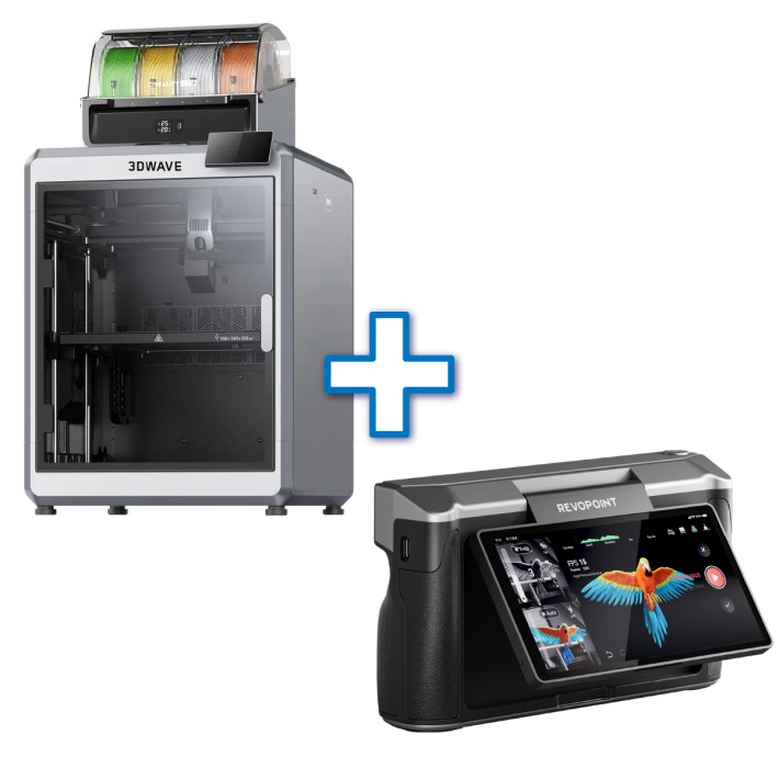 BUNDLE SHAREBOT STAMPANTE 3DWAVE + SCANNER MIRACOPRO