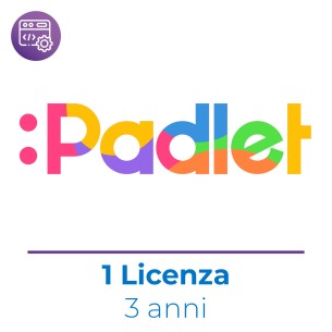 Padlet Pacchetto Scuola - 1 Licenza ( Fascia Prezzo Min 100 licenze prezzo Cad ) - 3 Anni