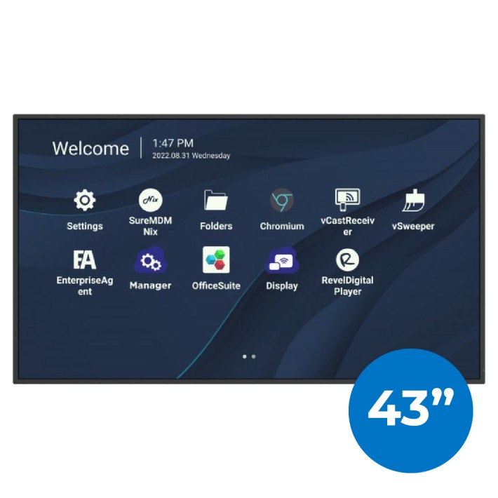 Display di Presentazione 4K da 43" - CDE4330 - Digital Signage