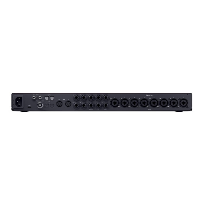 Scheda Audio - Focusrite Scarlett 18i20 4th gen - con Preamplificatori - Funzione Air - con Cavo IEC e USB