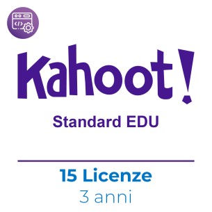Kahoot! Standard Edu 15 Licenze - Nuova Attivazione - 3 Anni