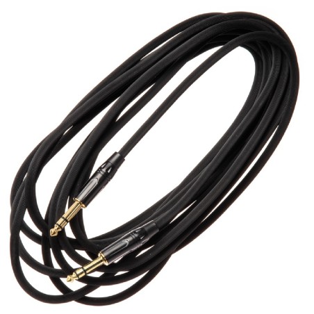 Cavo Strumentale - Just/JS 1 - Jack Stereo - 1 m - Nero