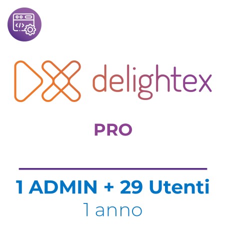 Delightex (ex-Cospaces) | Licenza Pro, 30 Utenti, 1 Anno