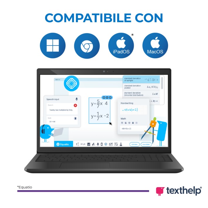 Texthelp - valido per Equatio - 1 anno - per tutta la scuola