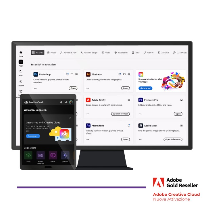 Creative Cloud Enterprise HED per Studenti (Minimo 100 Licenze) - Nuova Attivazione - VIP EDU - Prezzo a Licenza - 1 Anno
