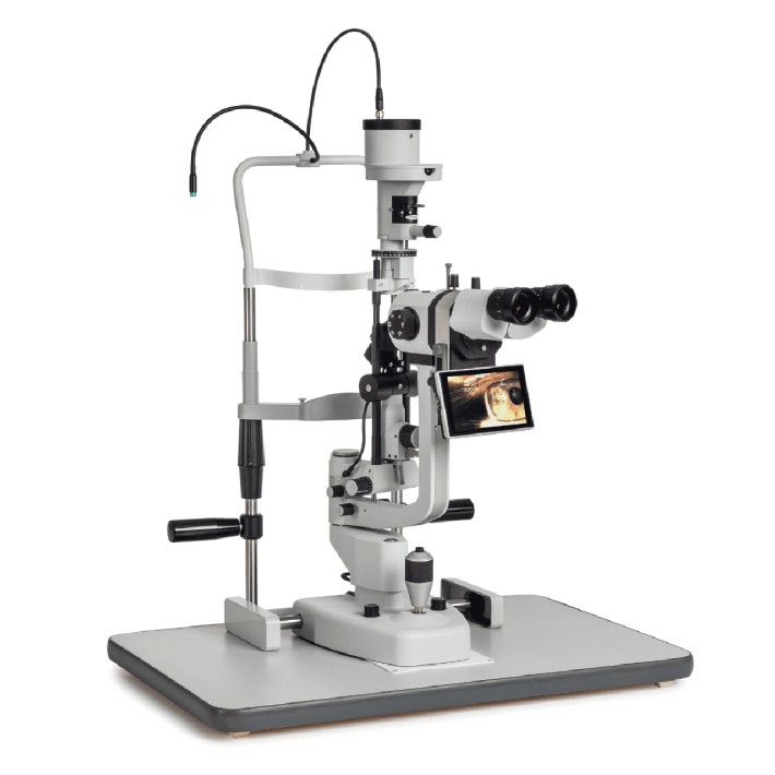 Sistema Digitale per Lampada a Fessura 4K per laboratori di ottica e optometria