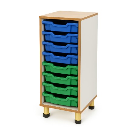 Cassettiera con 10 Cassette "Smile" - Dimensioni 38 x 45 x 100 cm