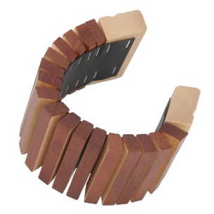 Tamburello in Legno CWR Diametro 25 cm - Gioco Educativo per Bambini