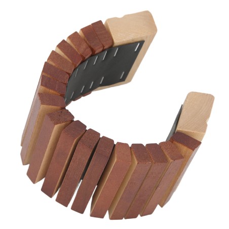 Tamburello in Legno CWR Diametro 25 cm - Gioco Educativo per Bambini