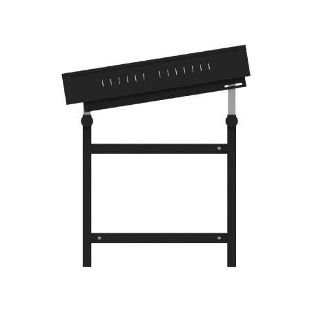 Tavolo Regolabile MINI Archittetto con Piano Luminosos Grapholux - Dimensione Piano 53 x 73 cm - Altezza Regolabile 85/115 cm
