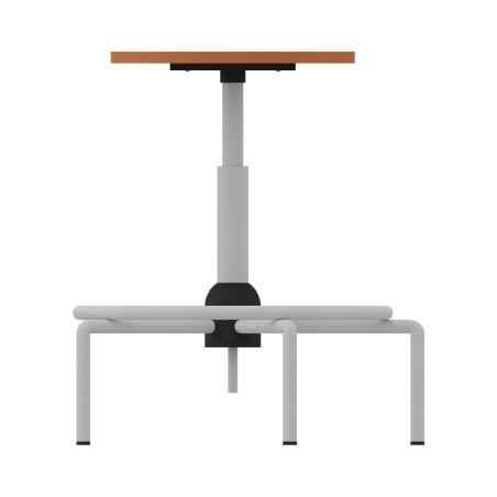 Sgabello Accademia con Seduta e Regolazione a GAS - Altezza Regolabile 60/85 cm