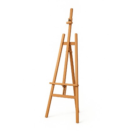 Cavalletto Lyra in Legno di Faggio - Dimensione 66 x 87 x 173 cm