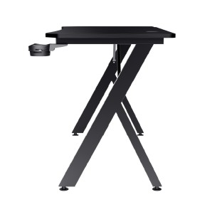 Scrivania Gaming Omnius - Dimensioni 120 x 60 x 74  cm - Colore Nero 2