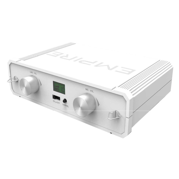 Centralina Audio - con Batteria Ricaricabile e Microfono Lavalier incluso - per Empire Silent Lab