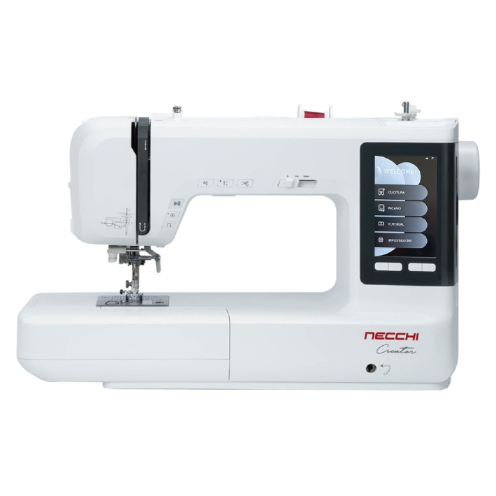 Ricamatrice/Macchina per Cucire Elettronica con Software - Modello Necchi Creator C1200 con 70 Ricami Inclusi