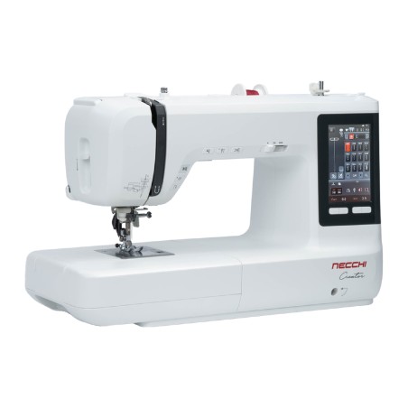 Ricamatrice/Macchina per Cucire Elettronica con Software - Modello Necchi Creator C1200 con 70 Ricami Inclusi