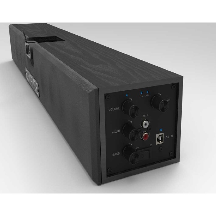 Sistema di videoconferenza SBC1B con Soundbar, Webcam e Microfoni Wireless