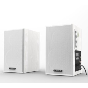 Coppia di Casse Preamplificate ECO100PLUS da 100W - Colore Bianco 2