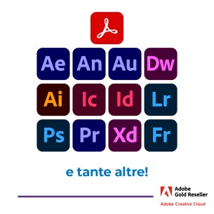 Adobe Creative Cloud Named User K12 - 3 Anni 2
