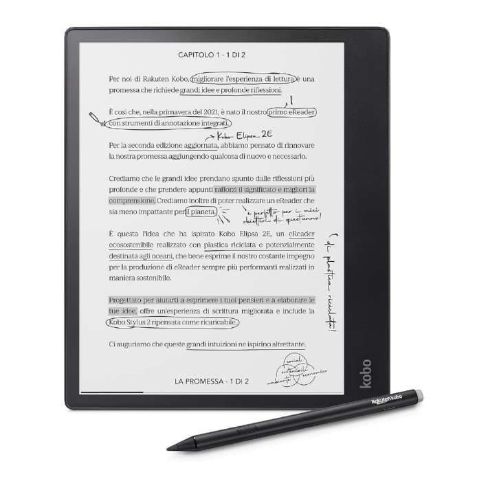 Kobo Elipsa 2e - Lettura e Scrittura Digitali