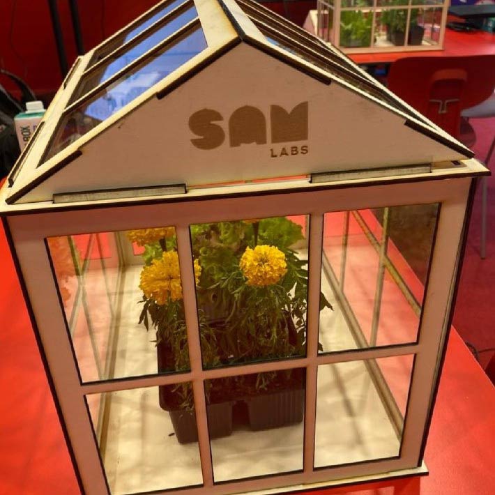 SAM LABS Serra singola, Kit Educativo per la Sostenibilità