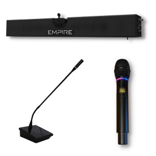 Soundbar Webcam 4K e Microfoni Wireless Empire SBC2 140W