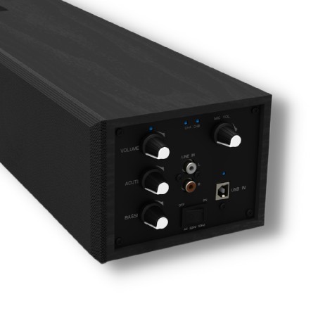 Soundbar Webcam 4K e Microfoni Wireless Empire SBC2 140W