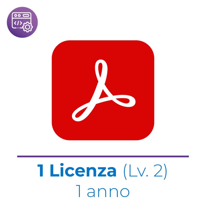 Acrobat Pro DC Teams - 1 Anno VIP Edu