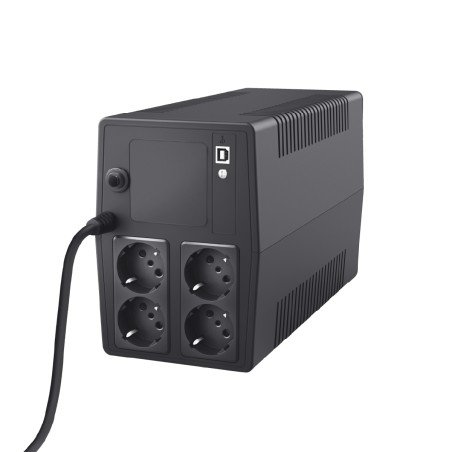 Ups - Trust Paxxon - Batteria da 1000 VA - 4 Prese - Nero