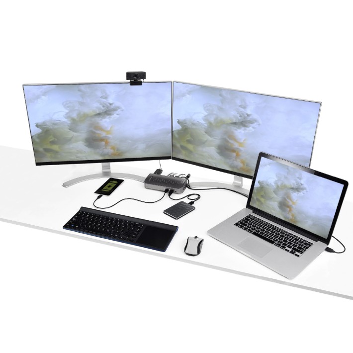 Docking Station USB C e USB A - Hybrid Usb