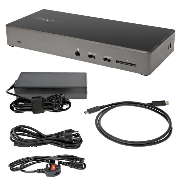 Docking Station USB C - con Triplo Monitor 4k - 2 DisplayPort