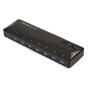 Hub Usb 3.0 a 7 Porte - con Porte di Ricarica - 2 Porte x 2,4 Amp