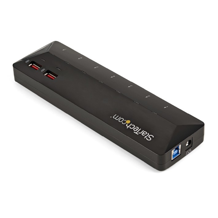 Hub Usb 3.0 a 7 Porte - con Porte di Ricarica - 2 Porte x 2,4 Amp