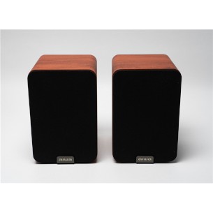 Casse Audio - Aiwa ASP A200BR - Sistema d'Ascolto Bookshelf - 2 x 25 W