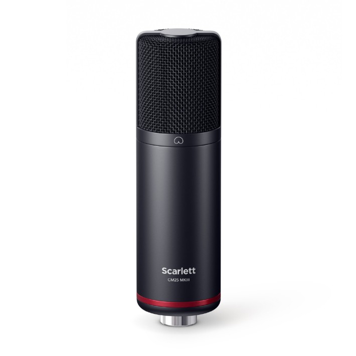 Bundle Focusrite Scarlett 2i2 Studio 4th Gen - con Scheda Audio - con Cuffie SH-450 - con Microfono a Condensatore CM25 MkIII