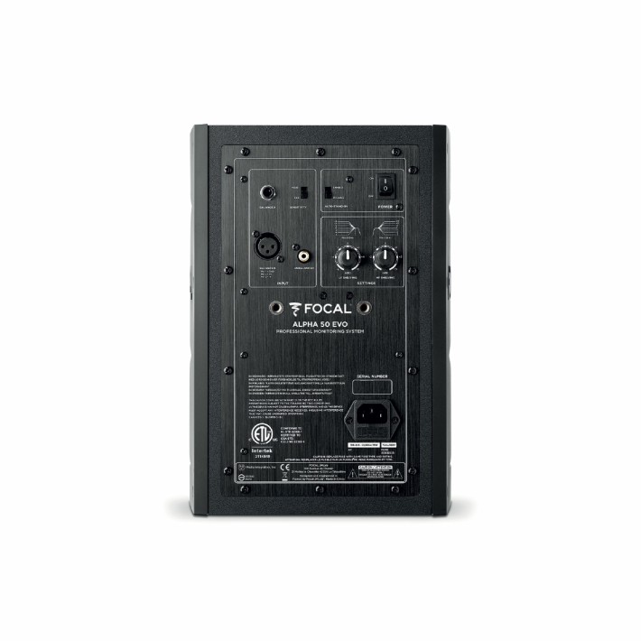 Monitor da Studio - Focal Alpha EVO 50 - 45 Hz - 35 W + 25 W - con Woofer