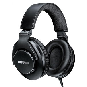 Cuffia Circumaurale Chiusa - Shure SRH440A - con Cavo e senza Cavo - 40 Ohm - 10/22000 Hz - Nero