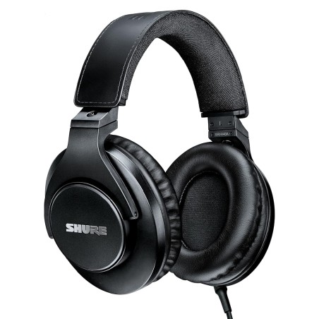 Cuffia Circumaurale Chiusa - Shure SRH440A - con Cavo e senza Cavo - 40 Ohm - 10/22000 Hz - Nero