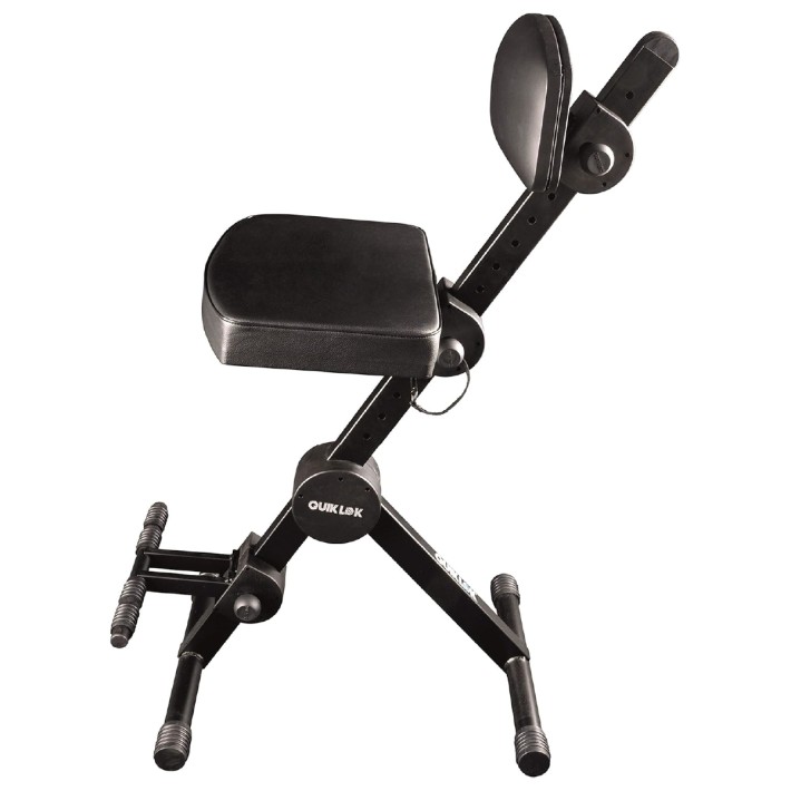 Sgabello per Musicisti - DX/749 - con Schienale e Poggiapiedi
